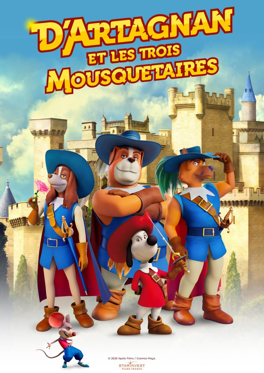 D'artagnan Et Les 3 Mousquetaires Dessin Anime